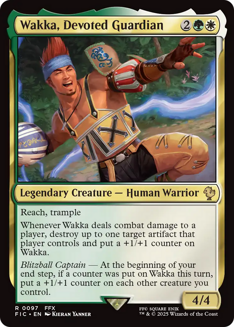 Wakka, Devoted Guardian [FINAL FANTASY Commander] | Exor Games New Glasgow