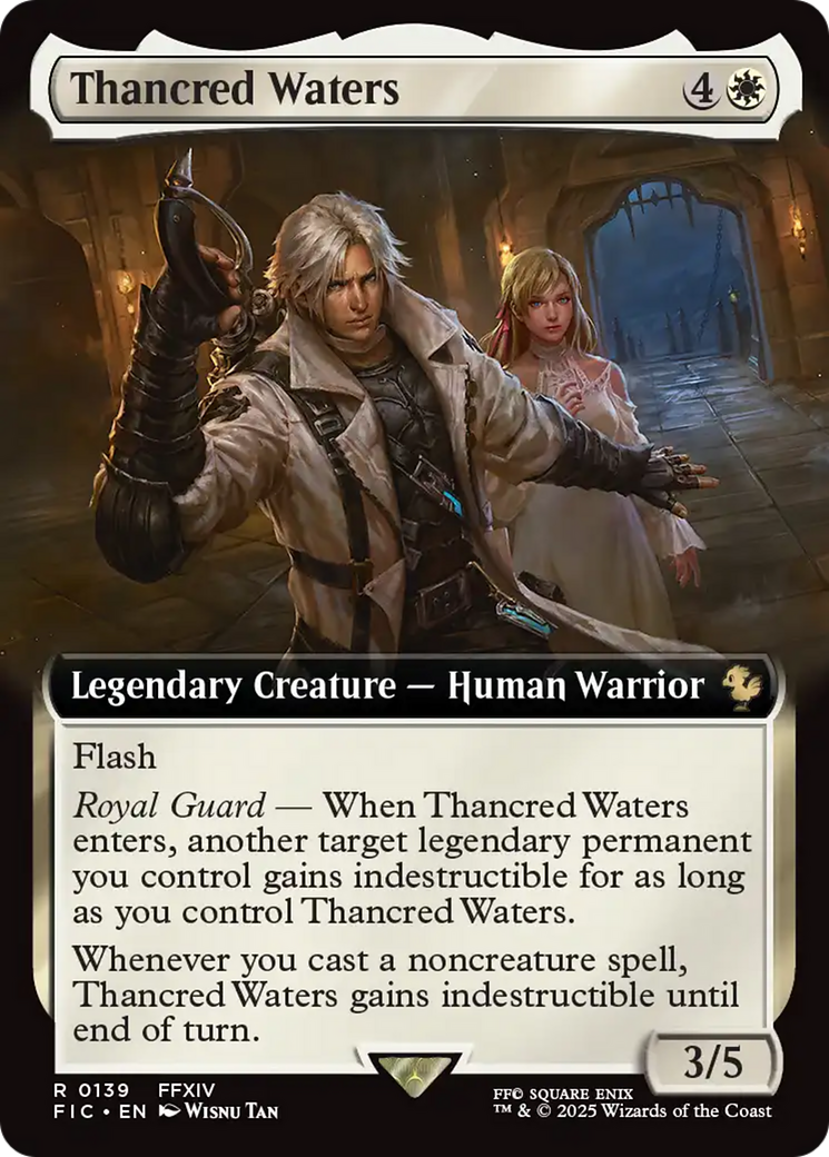 Thancred Waters (Extended Art) [FINAL FANTASY Commander] | Exor Games New Glasgow