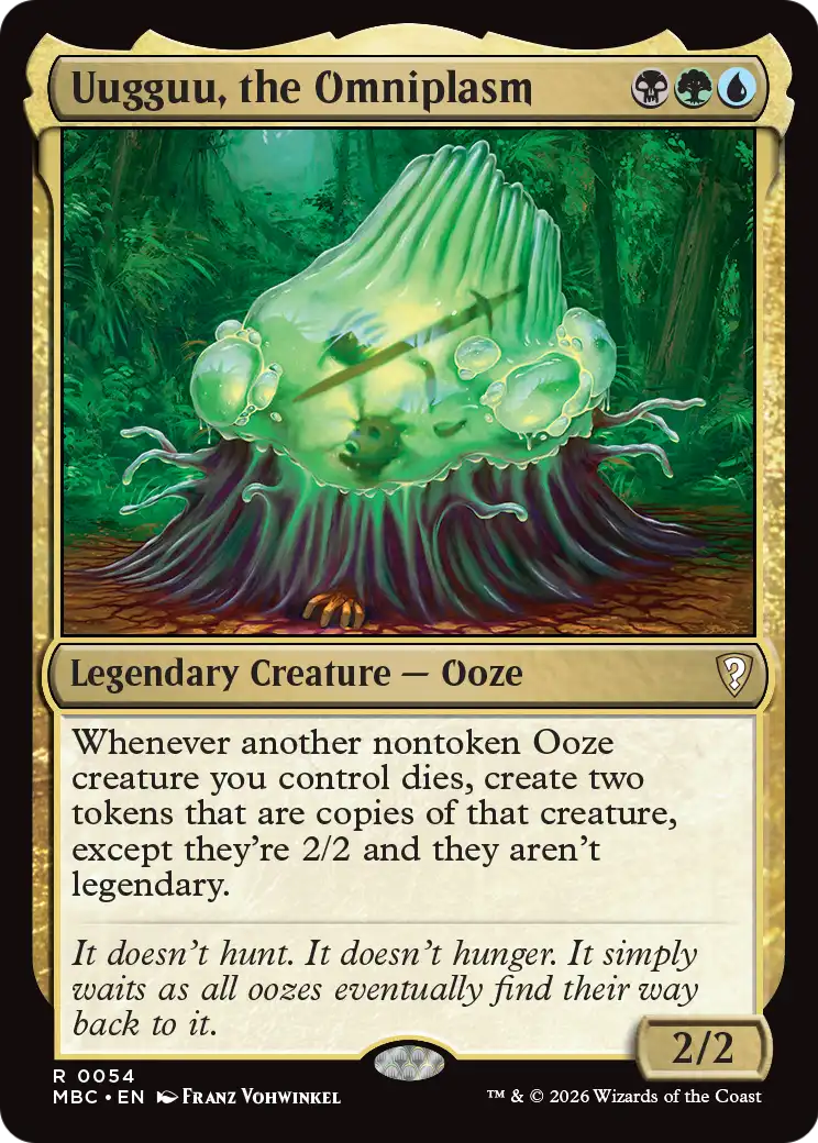 Uugguu, the Omniplasm [Mystery Booster: Commander Edition] | Exor Games New Glasgow