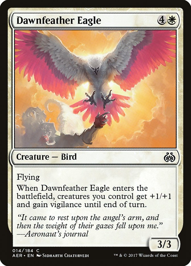 Dawnfeather Eagle [Aether Revolt] | Exor Games New Glasgow