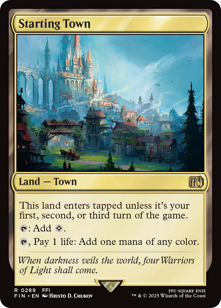 Starting Town [FINAL FANTASY] | Exor Games New Glasgow