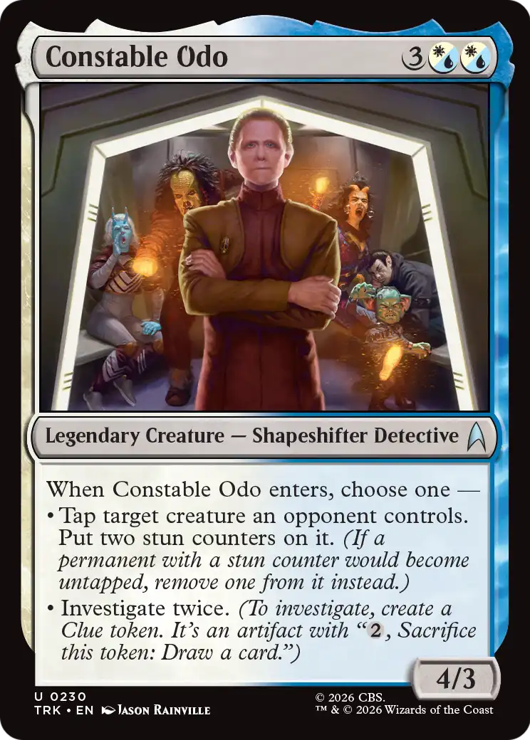 Constable Odo [Star Trek] | Exor Games New Glasgow
