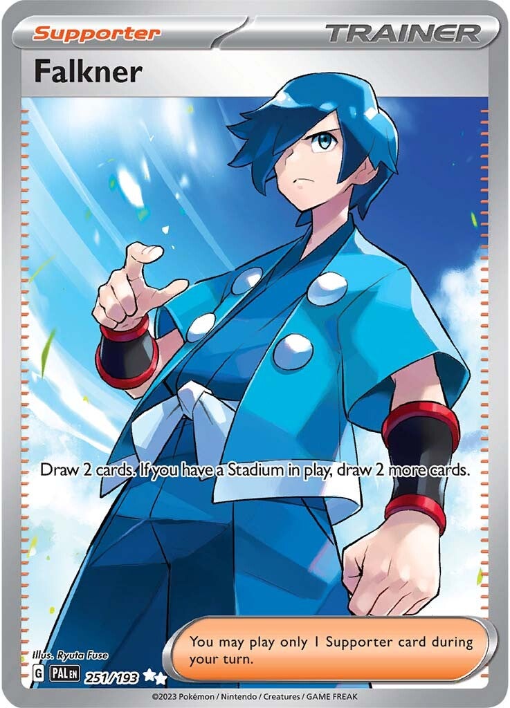 Falkner (251/193) [Scarlet & Violet: Paldea Evolved] | Exor Games New Glasgow