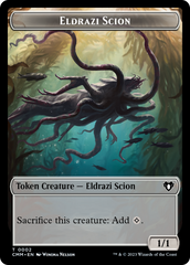 Eldrazi Scion // Spirit (0058) Double-Sided Token [Commander Masters Tokens] | Exor Games New Glasgow