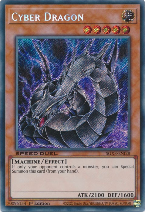 Cyber Dragon [SGX3-ENI28] Secret Rare | Exor Games New Glasgow