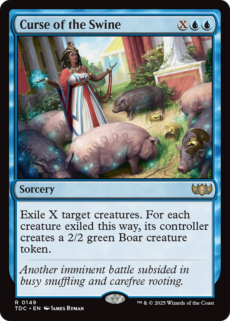 Curse of the Swine [Tarkir: Dragonstorm Commander] | Exor Games New Glasgow