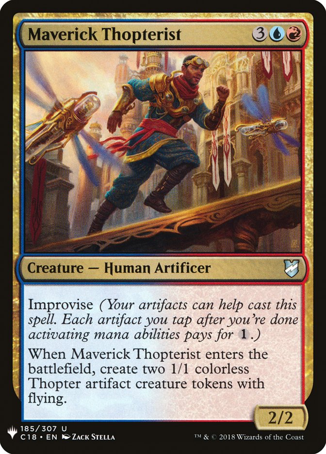 Maverick Thopterist [Mystery Booster] | Exor Games New Glasgow