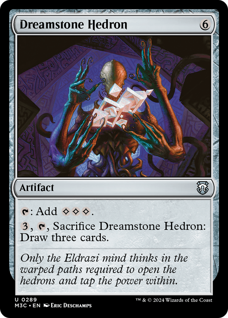 Dreamstone Hedron (Ripple Foil) [Modern Horizons 3 Commander] | Exor Games New Glasgow