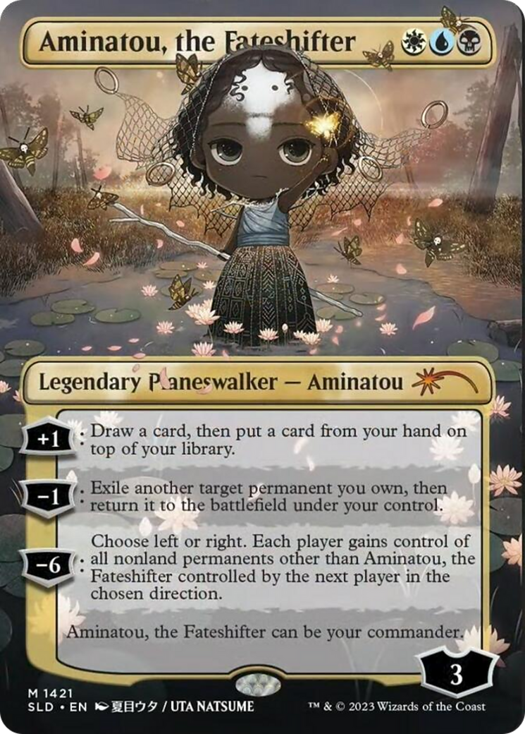 Aminatou, the Fateshifter (Rainbow Foil) [Secret Lair Drop Series] | Exor Games New Glasgow