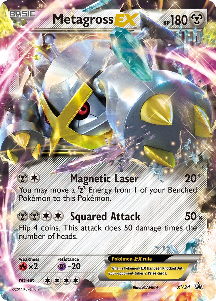 Metagross EX (XY34) [XY: Black Star Promos] | Exor Games New Glasgow