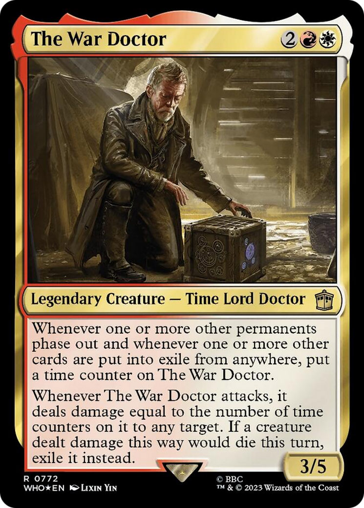 The War Doctor (Surge Foil) [Doctor Who] | Exor Games New Glasgow