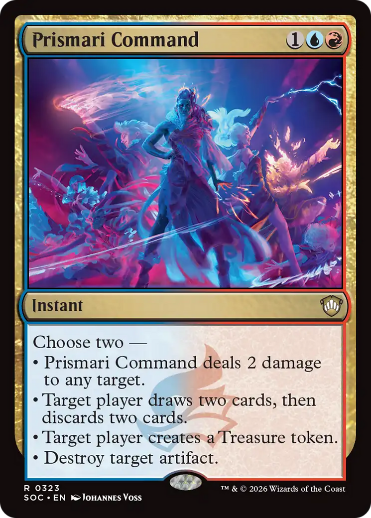 Prismari Command [Secrets of Strixhaven Commander] | Exor Games New Glasgow