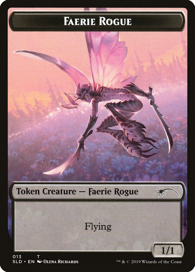 Faerie Rogue Token (013) [Secret Lair Drop Series] | Exor Games New Glasgow