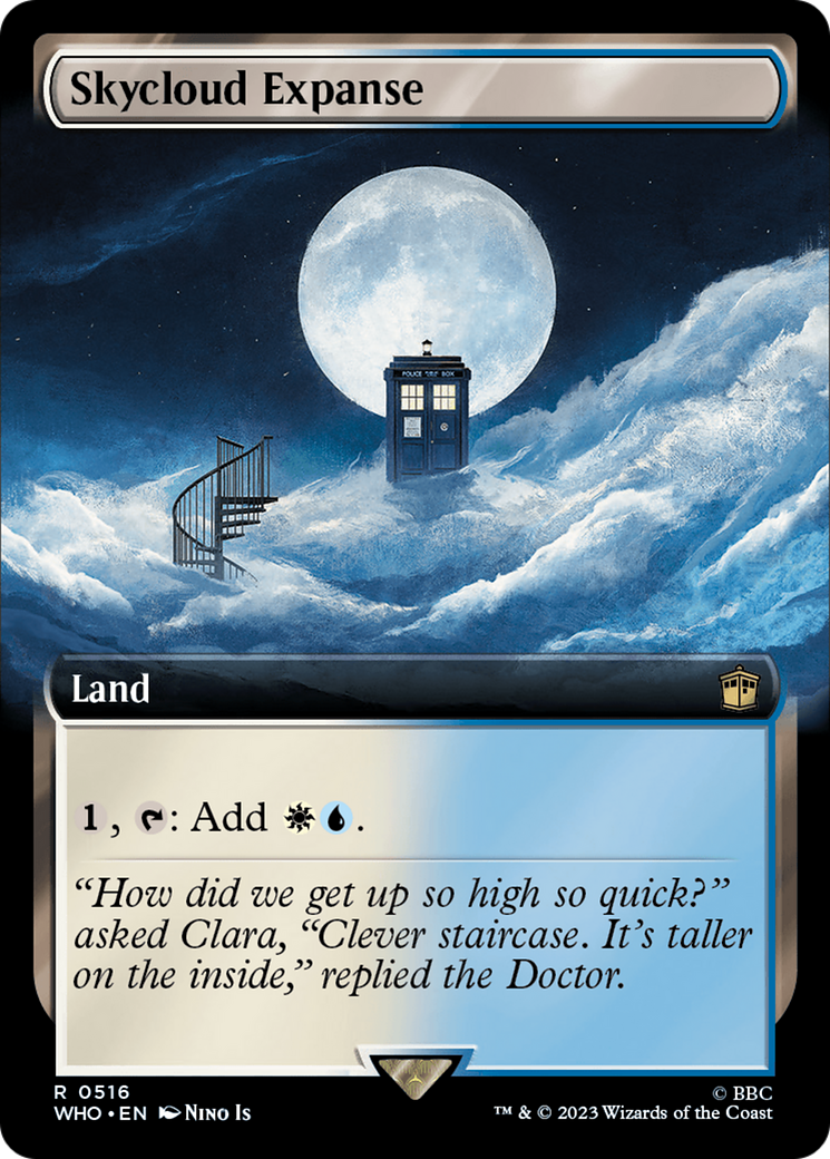 Skycloud Expanse (Extended Art) [Doctor Who] | Exor Games New Glasgow