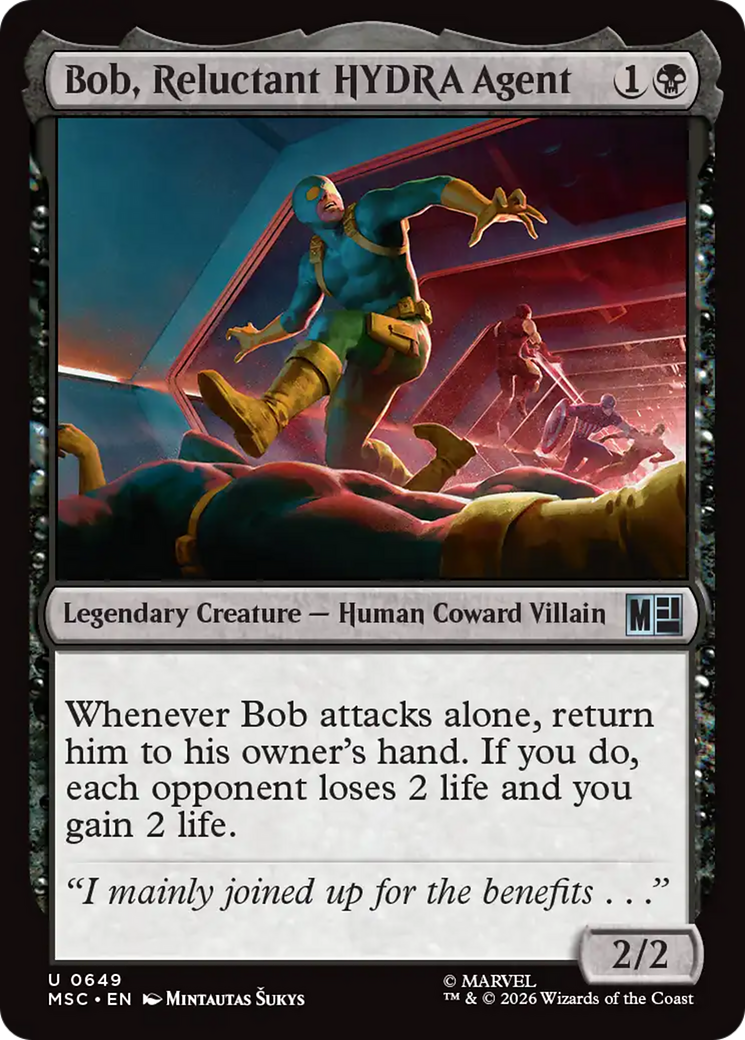 Bob, Reluctant HYDRA Agent [Marvel Super Heroes Commander] | Exor Games New Glasgow