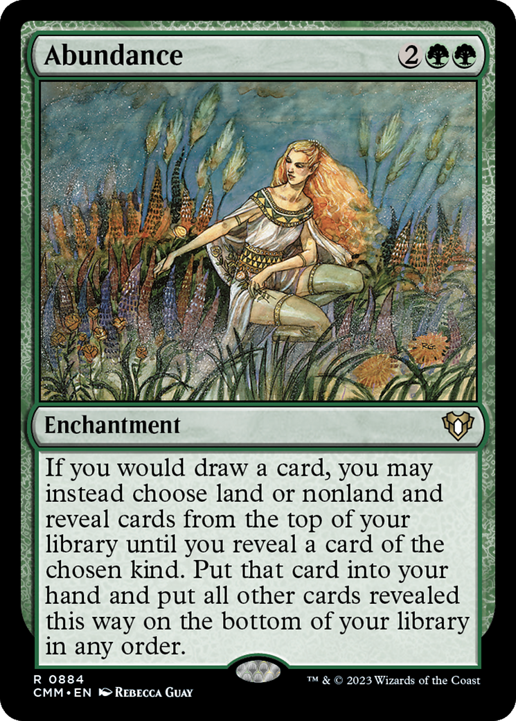 Abundance [Commander Masters] | Exor Games New Glasgow