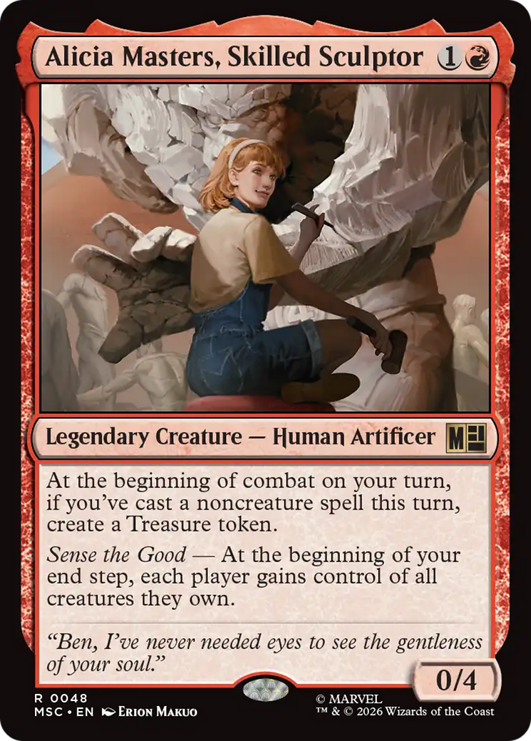 Alicia Masters, Skilled Sculptor [Marvel Super Heroes Commander] | Exor Games New Glasgow