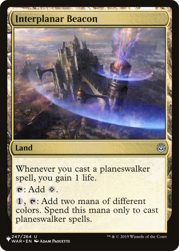 Interplanar Beacon [The List] | Exor Games New Glasgow