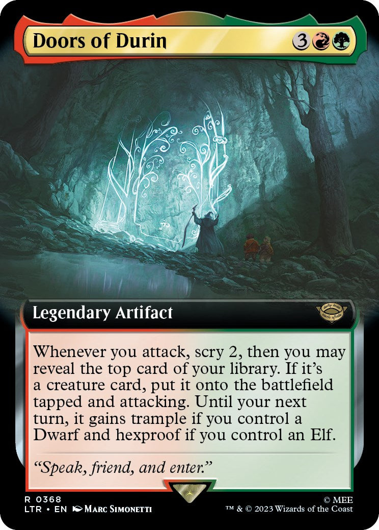 Doors of Durin (Extended Art) [The Lord of the Rings: Tales of Middle-Earth] | Exor Games New Glasgow