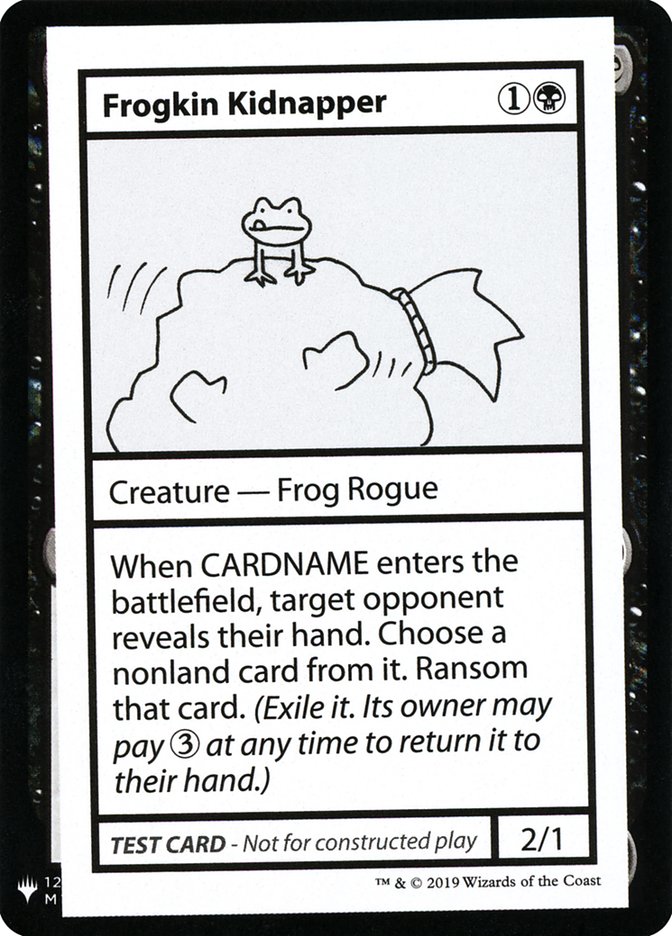 Frogkin Kidnapper [Mystery Booster Playtest Cards] | Exor Games New Glasgow