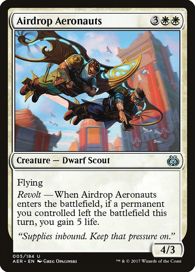 Airdrop Aeronauts [Aether Revolt] | Exor Games New Glasgow
