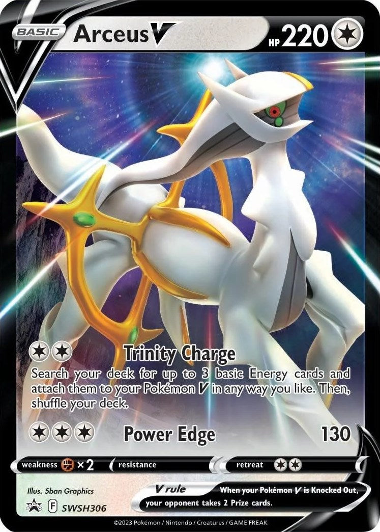 Arceus V (SWSH306) [Sword & Shield: Black Star Promos] | Exor Games New Glasgow