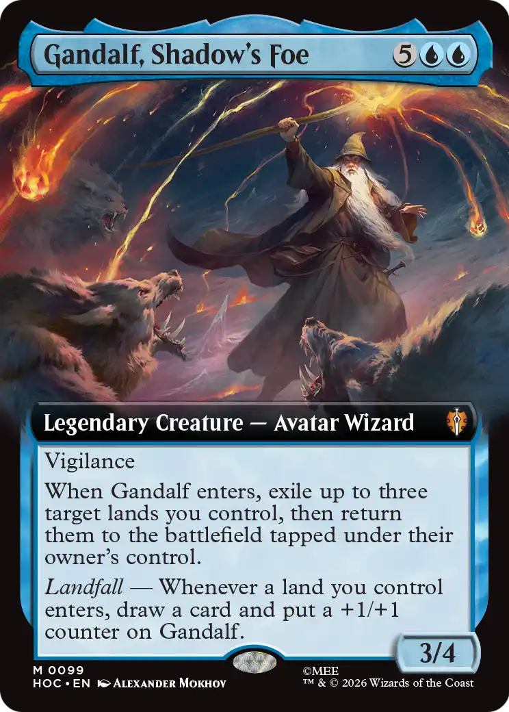 Gandalf, Shadow's Foe (Extended Art) [The Hobbit: Eternal-Legal] | Exor Games New Glasgow