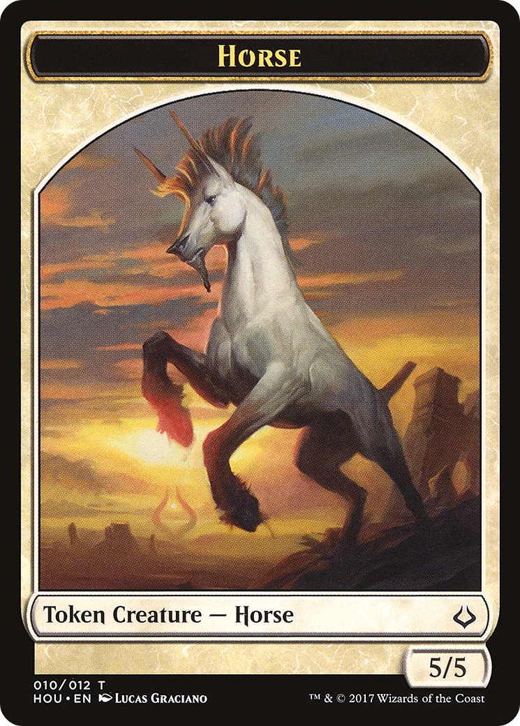 Vampire // Horse Double-Sided Token [The List] | Exor Games New Glasgow