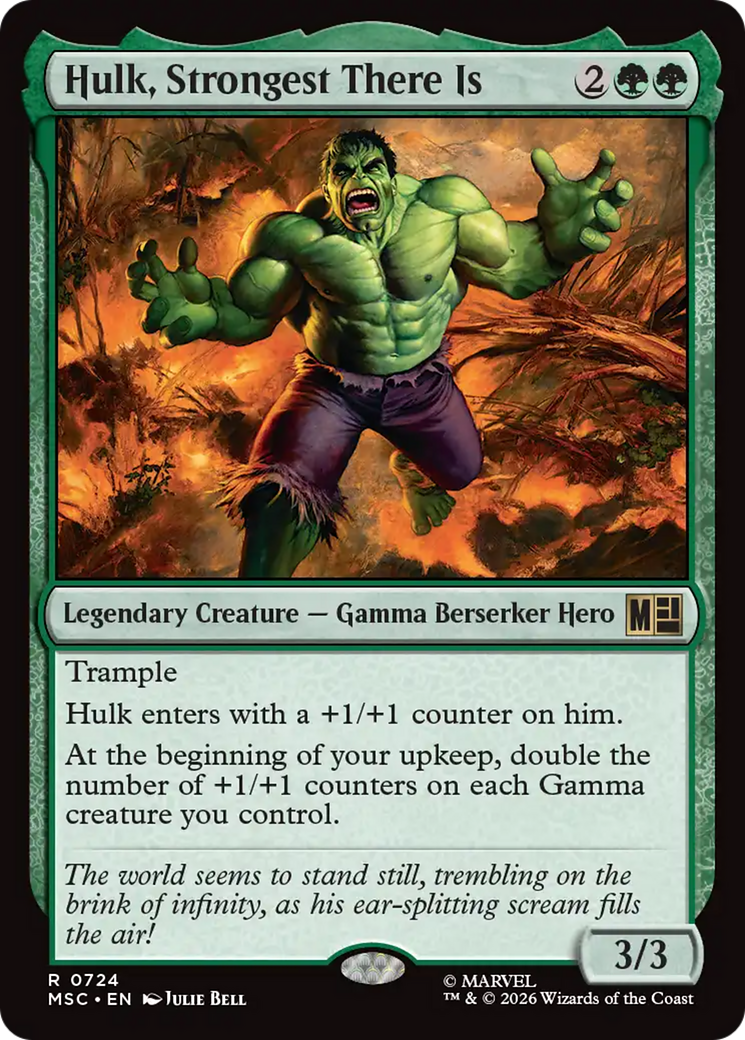 Hulk, Strongest There Is [Marvel Super Heroes Commander] | Exor Games New Glasgow