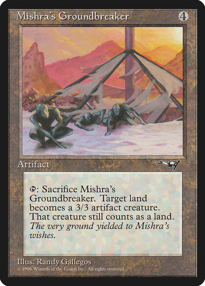 Mishra's Groundbreaker [Alliances] | Exor Games New Glasgow