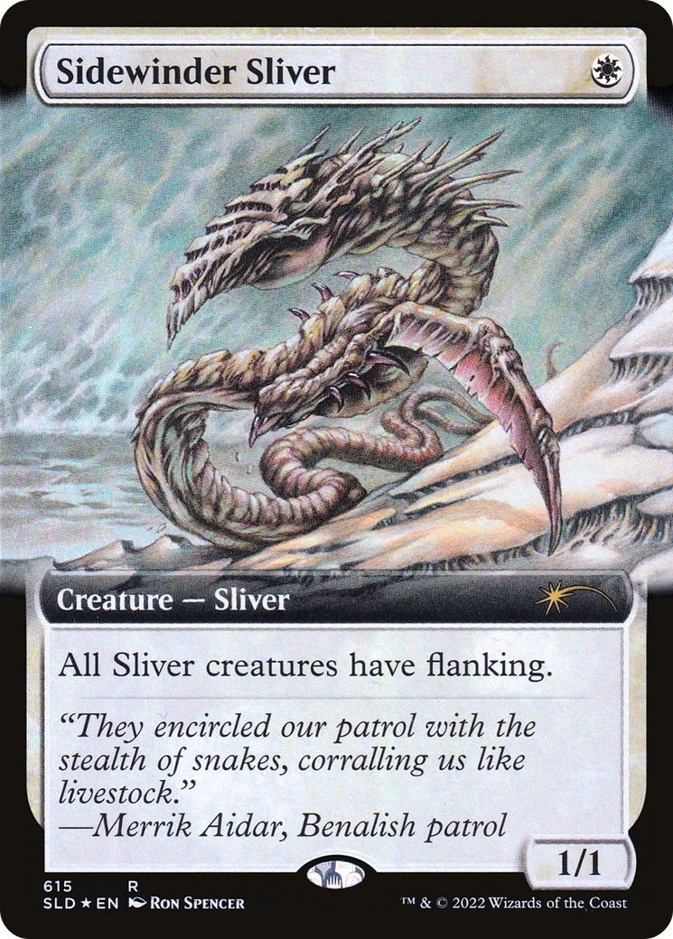 Sidewinder Sliver (Extended Art) [Secret Lair Drop Promos] | Exor Games New Glasgow