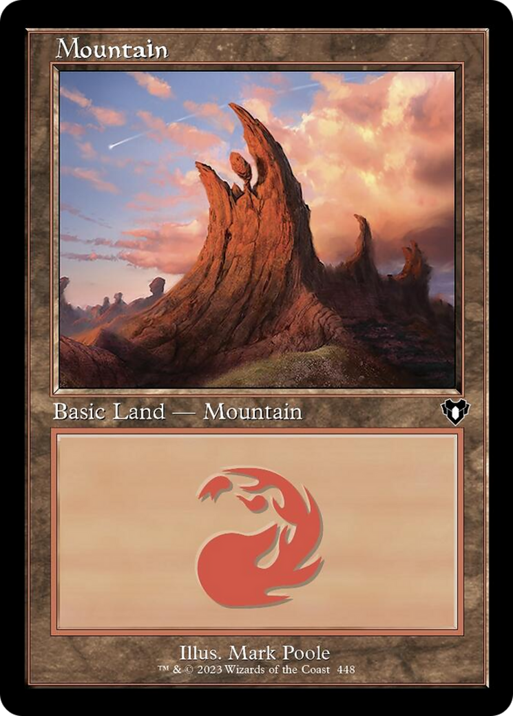 Mountain (448) (Retro) [Commander Masters] | Exor Games New Glasgow