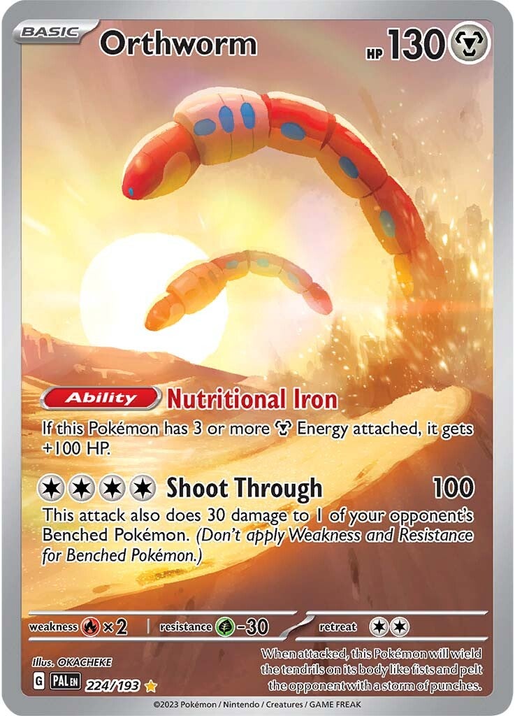 Orthworm (224/193) [Scarlet & Violet: Paldea Evolved] | Exor Games New Glasgow