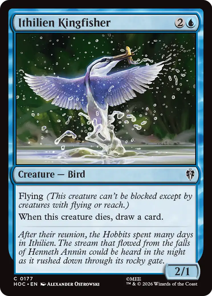 Ithilien Kingfisher [The Hobbit: Eternal-Legal] | Exor Games New Glasgow
