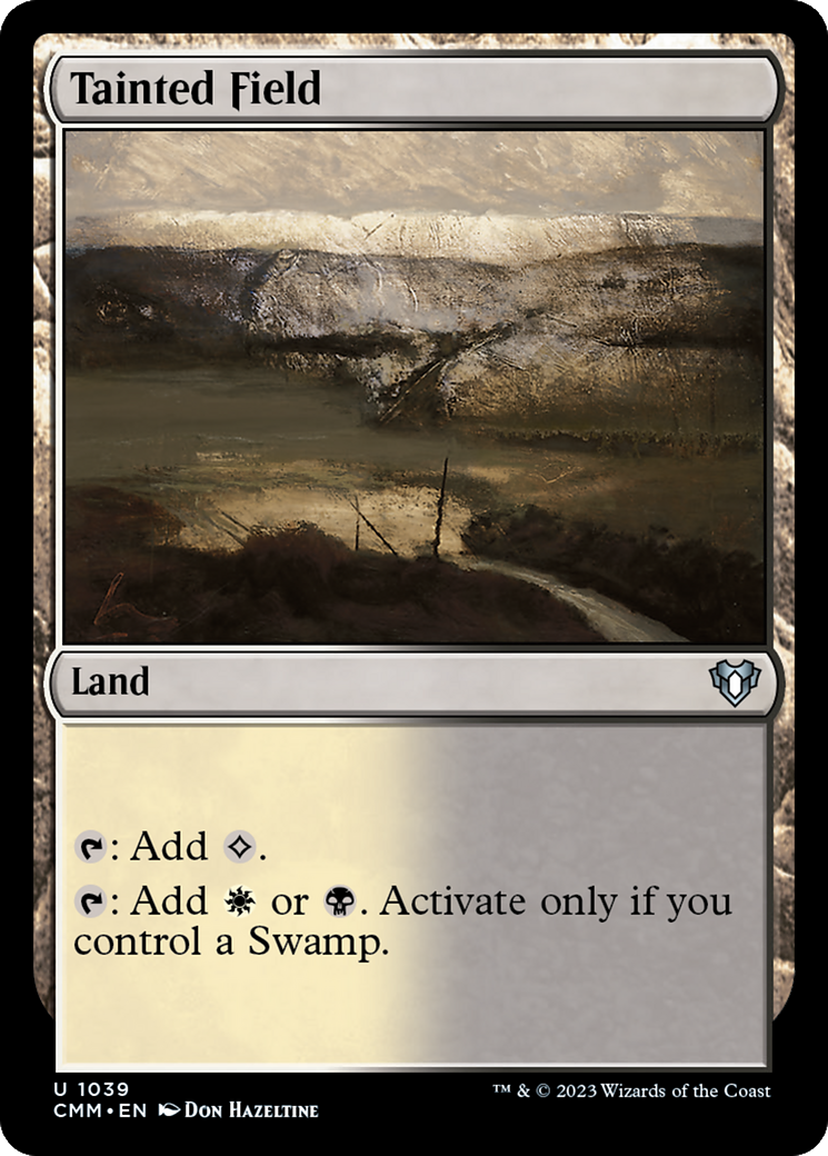 Tainted Field [Commander Masters] | Exor Games New Glasgow