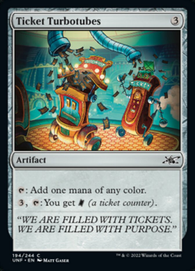 Ticket Turbotubes [Unfinity] | Exor Games New Glasgow