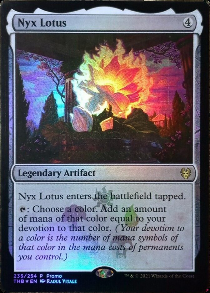 Nyx Lotus [Resale Promos] | Exor Games New Glasgow