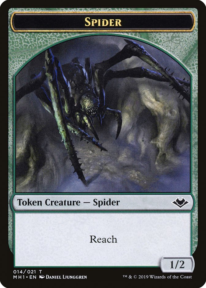 Spider Token [Modern Horizons Tokens] | Exor Games New Glasgow