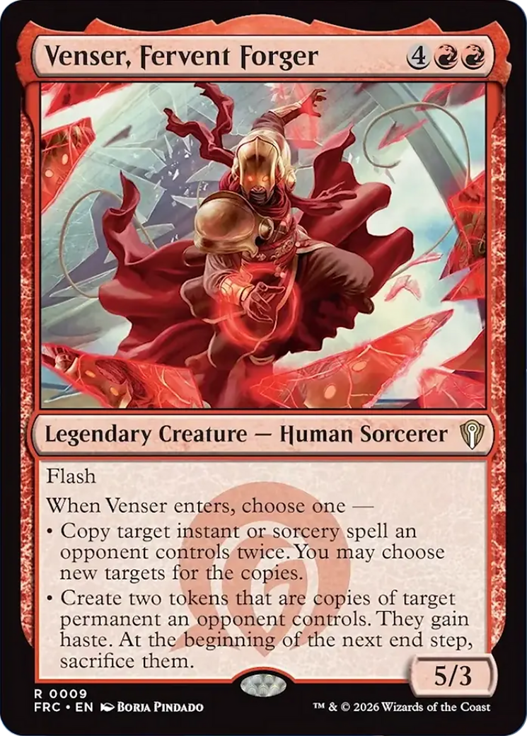 Venser, Fervent Forger [Reality Fracture Commander] | Exor Games New Glasgow