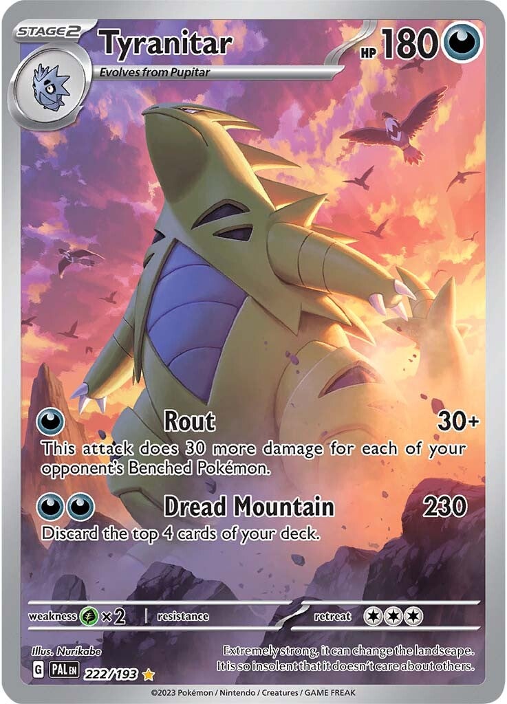 Tyranitar (222/193) [Scarlet & Violet: Paldea Evolved] | Exor Games New Glasgow