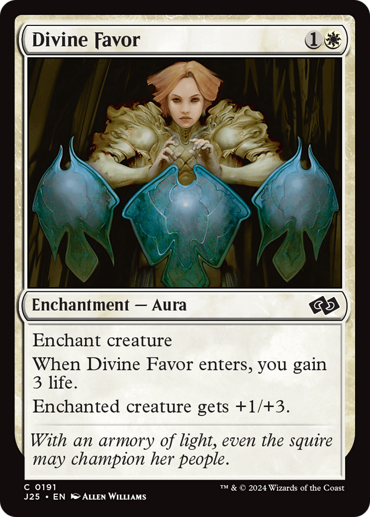 Divine Favor [Foundations Jumpstart] | Exor Games New Glasgow