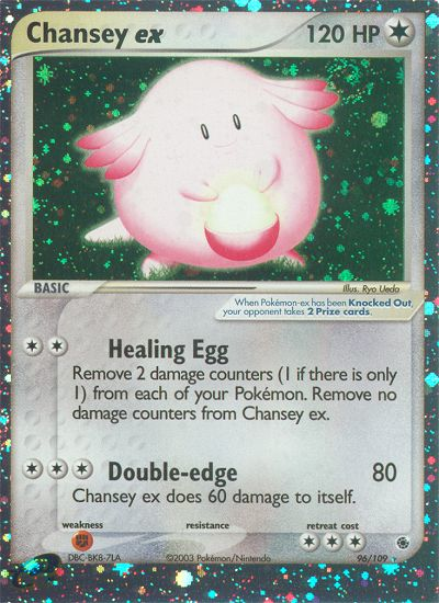 Chansey ex (96/109) [EX: Ruby & Sapphire] | Exor Games New Glasgow