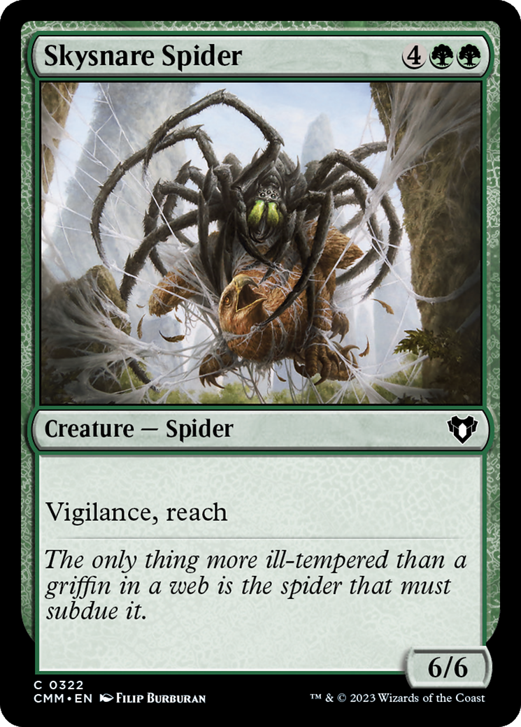 Skysnare Spider [Commander Masters] | Exor Games New Glasgow