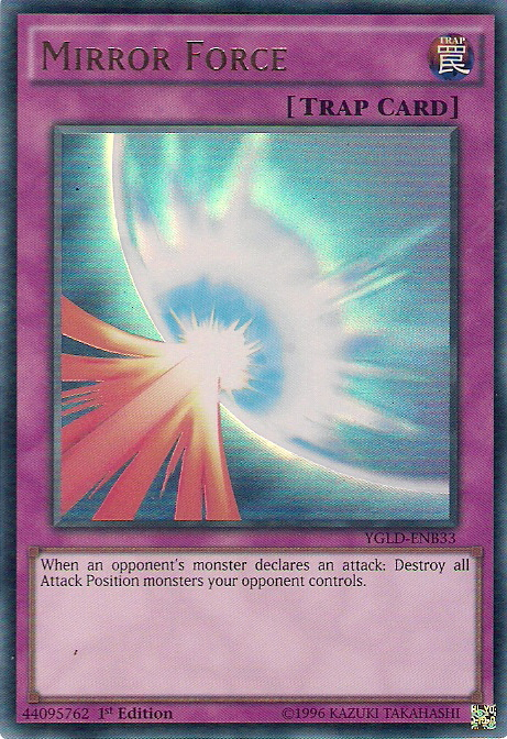 Mirror Force [YGLD-ENB33] Ultra Rare | Exor Games New Glasgow