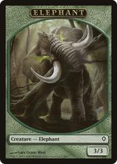 Angel // Elephant Double-Sided Token [Marvel Super Heroes Commander Tokens] | Exor Games New Glasgow