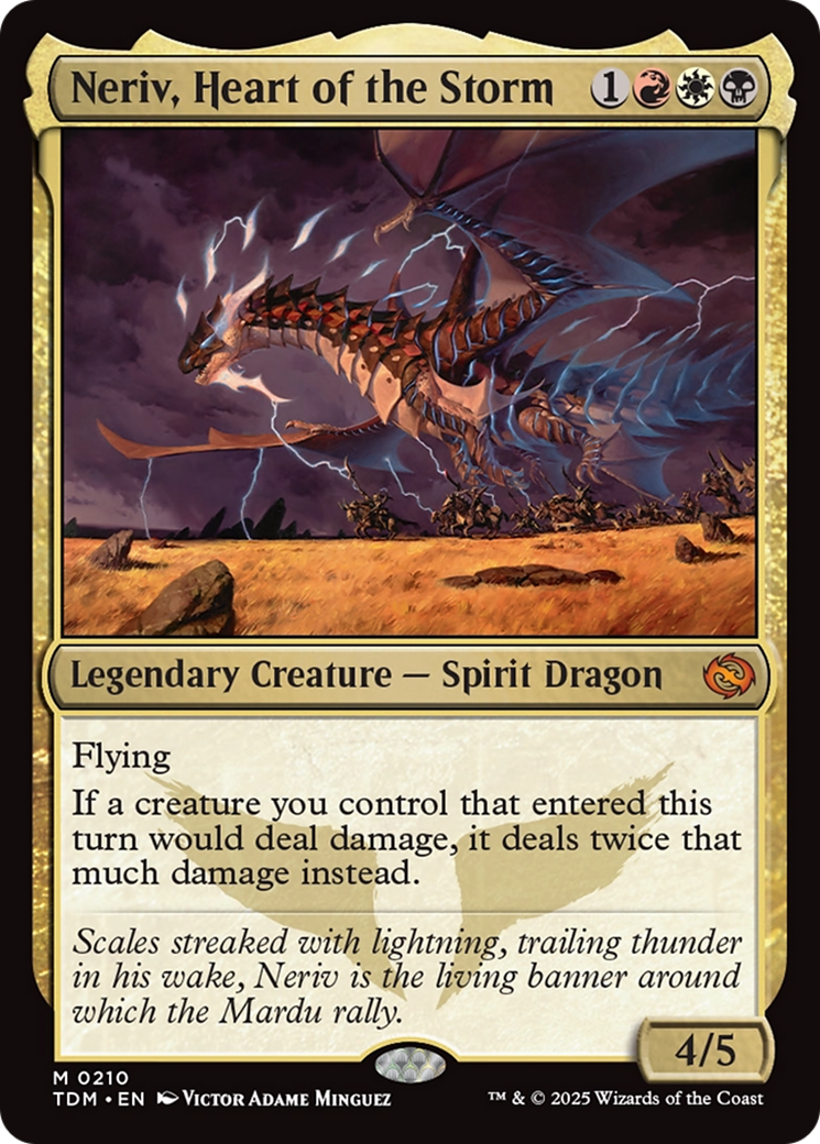Neriv, Heart of the Storm [Tarkir: Dragonstorm] | Exor Games New Glasgow
