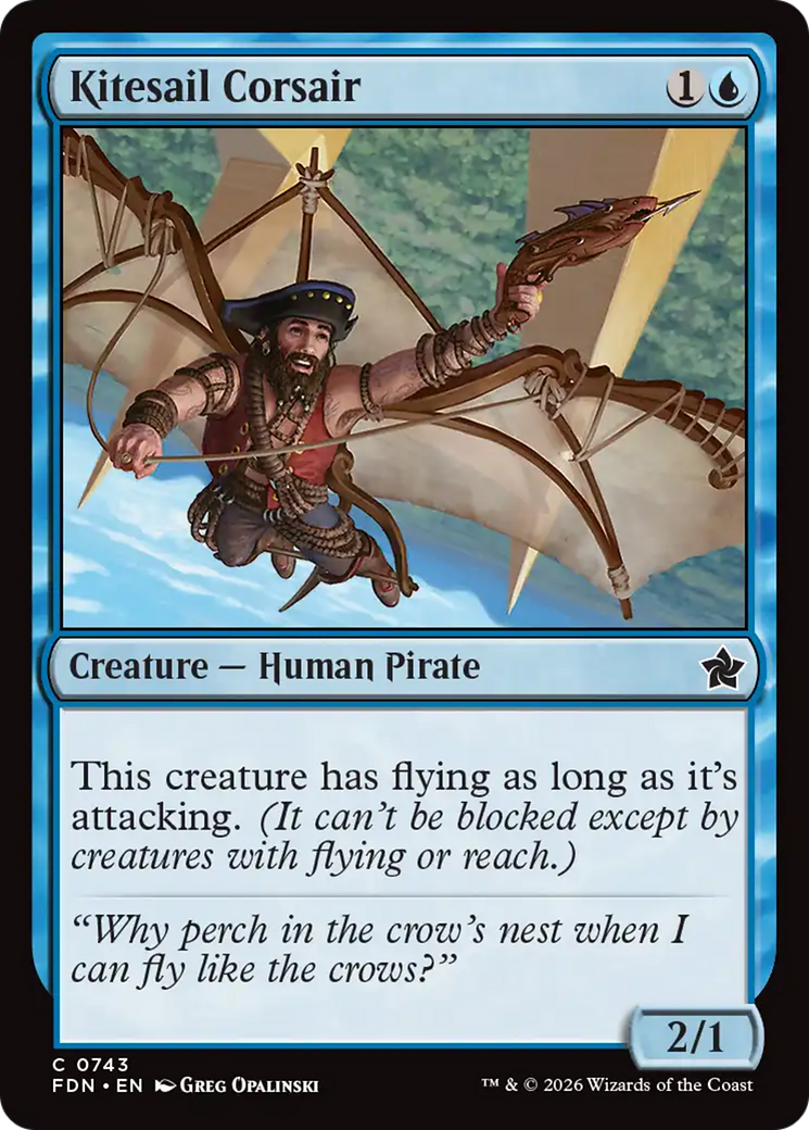 Kitesail Corsair (0743) [Foundations] | Exor Games New Glasgow