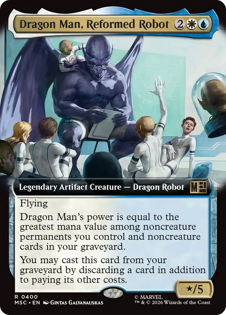 Dragon Man, Reformed Robot (Extended Art) [Marvel Super Heroes Commander] | Exor Games New Glasgow