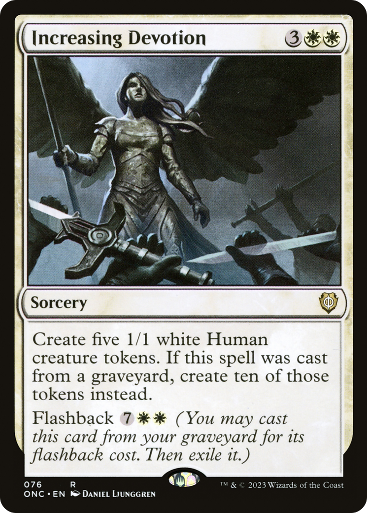 Increasing Devotion [Phyrexia: All Will Be One Commander] | Exor Games New Glasgow