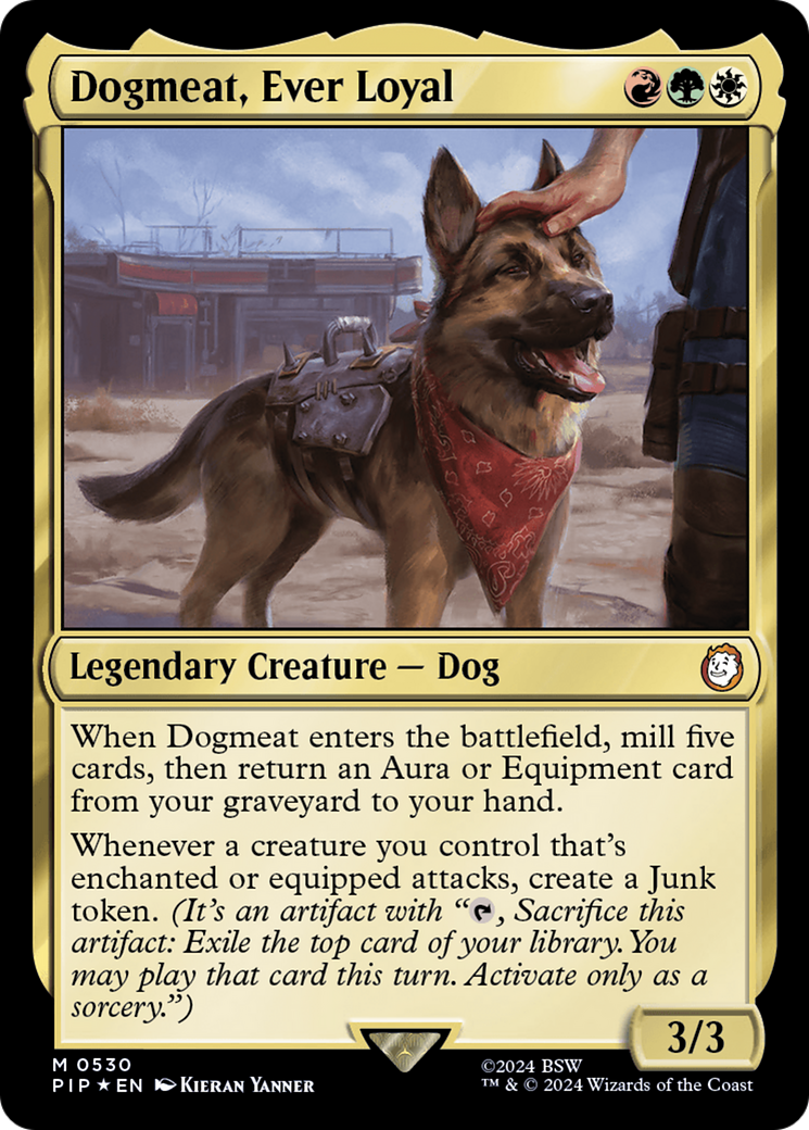 Dogmeat, Ever Loyal (Surge Foil) [Fallout] | Exor Games New Glasgow